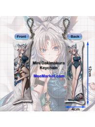 Honkai: Star Rail Feixiao Mini Dakimakura Keychain Phone Strap