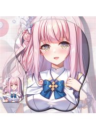 Blue Archive Misono Mika 3D Wrist Rest Oppai Mouse Pad