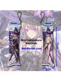 Honkai: Star Rail The Herta Mini Dakimakura Keychain Phone Strap