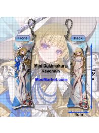 Wuthering Waves Phoebe Mini Dakimakura Keychain Phone Strap