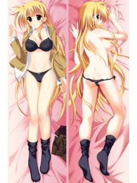 Magical Girl Lyrical Nanoha Dakimakura Hugging Body Pillow Cover