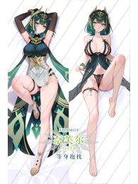 Genshin Impact Nefer Dakimakura Hugging Body Pillow Cover