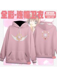 Cardcaptor Sakura Color Pullover Hoodie Sweatshirt