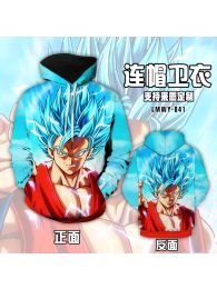DragonBall Goku Color Pullover Hoodie Sweatshirt