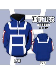 Boku no Hero Academia Color Pullover Hoodie Sweatshirt