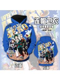 Boku no Hero Academia Color Pullover Hoodie Sweatshirt
