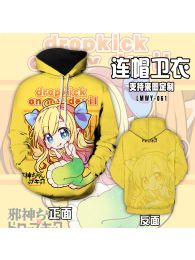 Jashin-chan Dropkick Jashin-chan Color Pullover Hoodie Sweatshirt