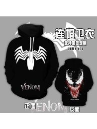 Marvel Venom Color Pullover Hoodie Sweatshirt