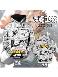 Boku no Hero Academia Color Pullover Hoodie Sweatshirt