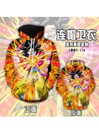 DragonBall Goku Color Pullover Hoodie Sweatshirt