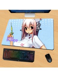 Super Sonico Gaming Mouse Pad Desk Pad Playmat