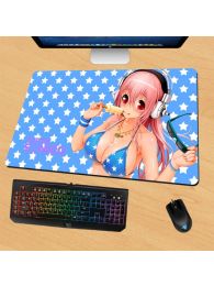 Super Sonico Gaming Mouse Pad Desk Pad Playmat