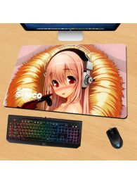 Super Sonico Gaming Mouse Pad Desk Pad Playmat