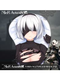 NieR: Automata 2B 3D Wrist Rest Mouse Pad NieR: Automata 2B 3D Wrist Rest Mouse Pad