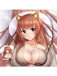 The Rising of the Shield Hero Raphtalia 3D Wrist Rest Mouse Pad