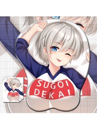 Uzaki-chan Wants to Hang Out! Hana Uzaki 3D Wrist Rest Mouse Pad