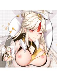 Genshin Impact Ningguang 3D Wrist Rest Oppai Mouse Pad