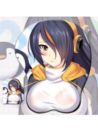 Kemono Friends Emperor Penguin 3D Wrist Rest Oppai Mouse Pad
