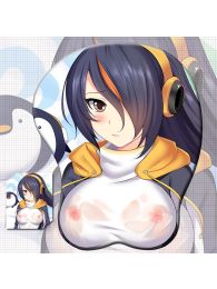 Kemono Friends Emperor Penguin 3D Wrist Rest Oppai Mouse Pad