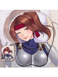 Final Fantasy VII Remake Jessie 3D Wrist Rest Oppai Mouse Pad