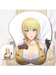 CrossFire Fox Howl 3D Wrist Rest Oppai Mouse Pad