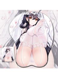 Azur Lane Azuma Wedding Skin 3D Wrist Rest Oppai Mouse Pad
