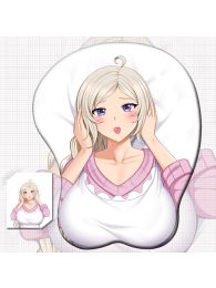 Muttsuri Do Sukebe Yuria Komiya 3D Wrist Rest Oppai Mouse Pad