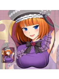 Umineko no Naku Koro ni Eva Beatrice 3D Wrist Rest Oppai Mouse Pad