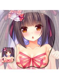 Nekopara Chocola 3D Wrist Rest Oppai Mouse Pad