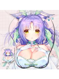 Nekopara Cinnamon 3D Wrist Rest Oppai Mouse Pad