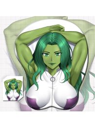 Marvel She-Hulk 3D Wrist Rest Oppai Mouse Pad