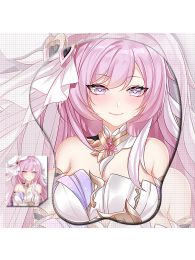 Honkai Impact 3rd Elysia 3D Wrist Rest Oppai Mouse Pad