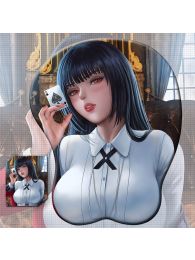 Kakegurui Yumeko Jabami 3D Wrist Rest Oppai Mouse Pad