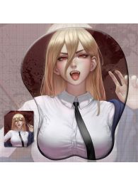 Chainsaw Man Power 3D Wrist Rest Oppai Mouse Pad