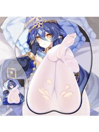 Genshin Impact Layla 3D Wrist Rest Oppai Mouse Pad