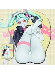 Cyberpunk 2077 Rebecca 3D Wrist Rest Oppai Mouse Pad Cyberpunk 2077 Rebecca 3D Wrist Rest Oppai Mouse Pad