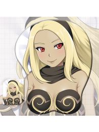 Gravity Rush Kat 3D Wrist Rest Oppai Mouse Pad
