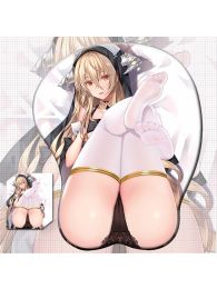 Azur Lane MHS Implacable 3D Wrist Rest Oppai Mouse Pad