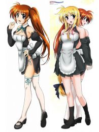 Magical Girl Lyrical Nanoha Dakimakura Hugging Body Pillow Cover