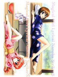 Magical Girl Lyrical Nanoha Dakimakura Hugging Body Pillow Cover