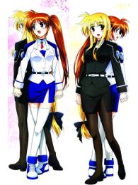 Magical Girl Lyrical Nanoha Dakimakura Hugging Body Pillow Cover