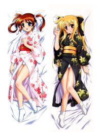 Magical Girl Lyrical Nanoha Dakimakura Hugging Body Pillow Cover