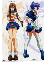 Ikki Tousen Dakimakura Hugging Body Pillow Cover Ikki Tousen Dakimakura Hugging Body Pillow Cover