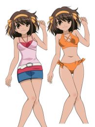 Suzumiya Haruhi Dakimakura Hugging Body Pillow Cover