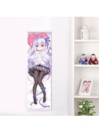 Angel's 3Piece! Jun Gotou Life-Size Fabric Wall Scroll