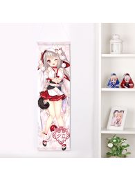 Azur Lane IJN Yuudachi Wedding Dress Life-Size Fabric Wall Scroll