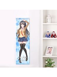 Rascal Does Not Dream of Bunny Girl Senpai Mai Sakurajima Life-Size Fabric Wall Scroll