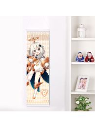 Genshin Impact Paimon Life-Size Fabric Wall Scroll