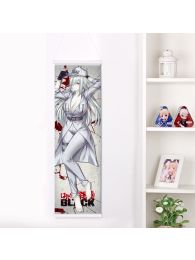 Hataraku Saibou (Cells at work!) CODE BLACK White Blood Cell U-1196 Life-Size Fabric Wall Scroll