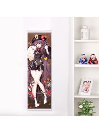 Genshin Impact Hu Tao Life-Size Fabric Wall Scroll Genshin Impact Hu Tao Life-Size Fabric Wall Scroll